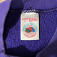 80/90’s FOTL Blank Boxy "Ladies" Purple Crewneck Sweatshirt - Large - 22” x 23.5”