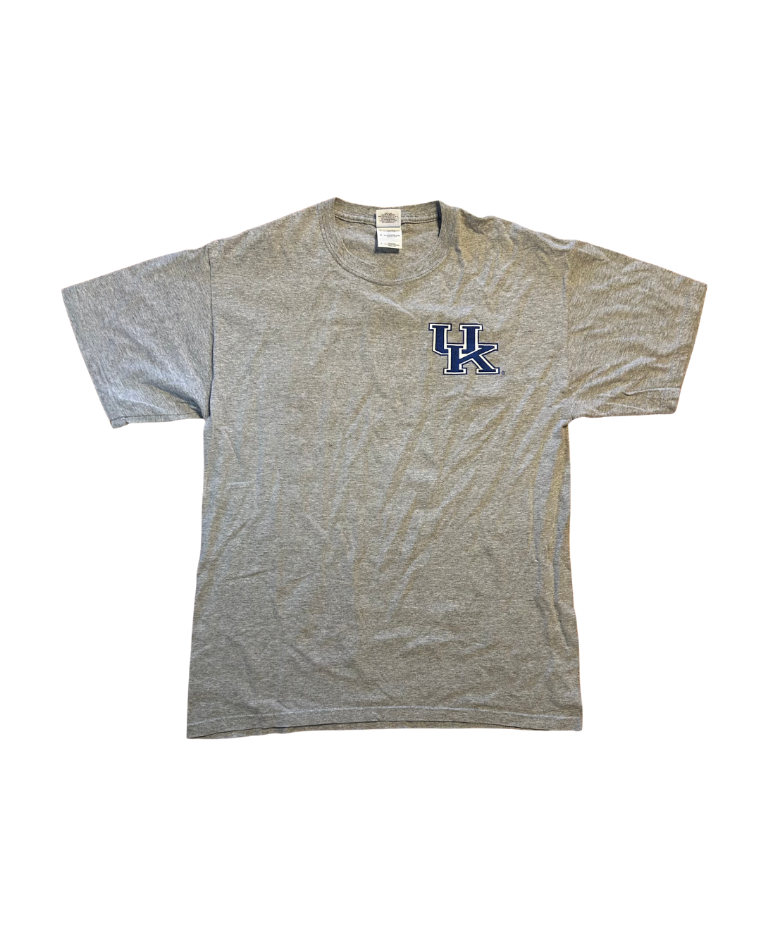 Kentucky University Wildcats Favorite Teams Whoever Plays Louisville Grey Tshirt - Medium - 21" x 29"