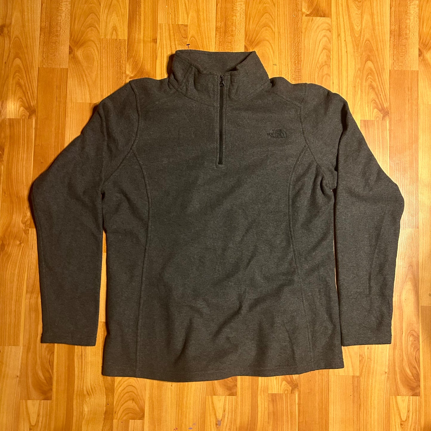 The North Face Quarter Zip Up Fleece Jacket - Medium - 20” x 26”