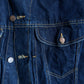 Jordache Denim Jean Jacket Coat - XLarge - 25” x 30”