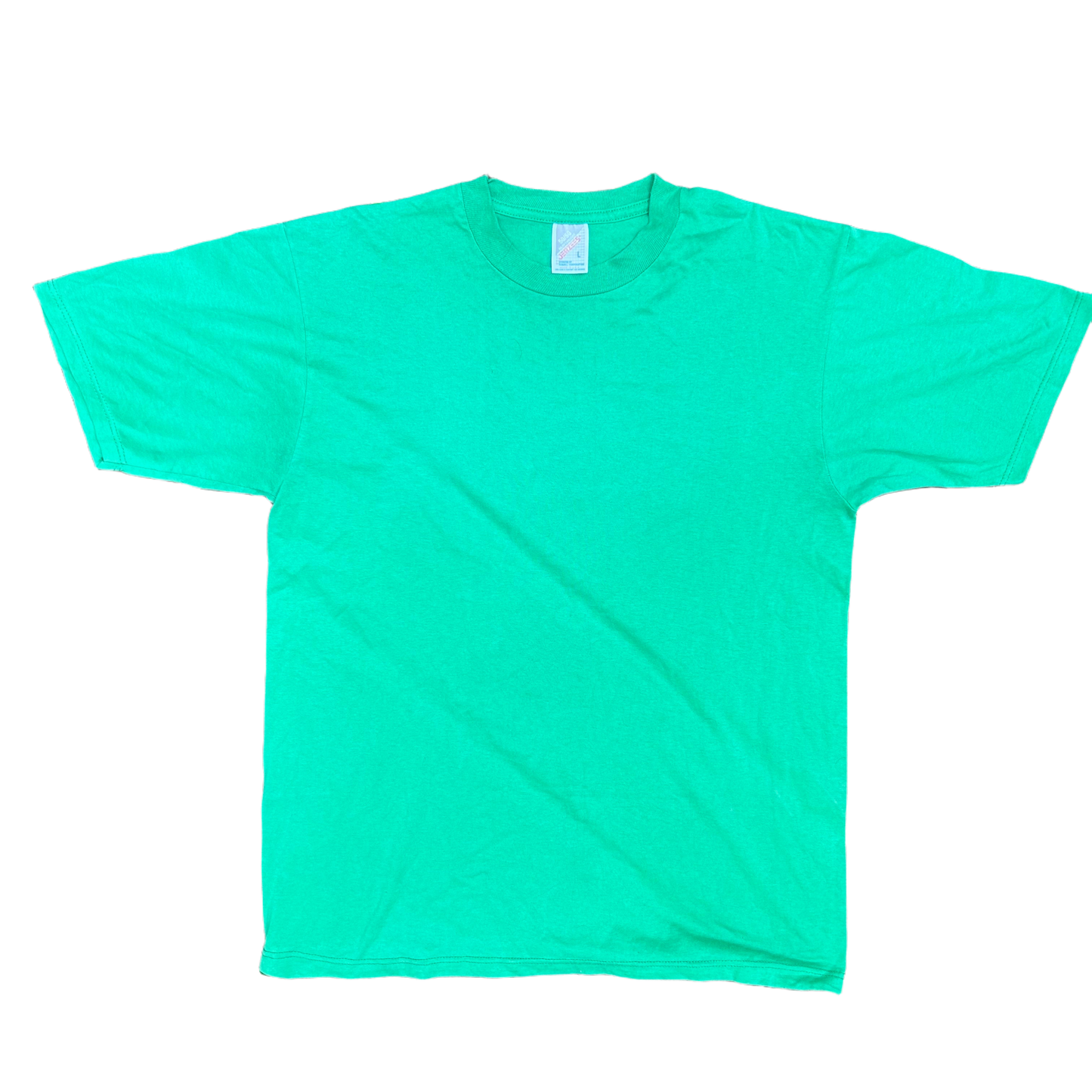 90’s Jerzees Green Blank Tshirt - Medium - 21” x 28”