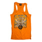 Harley Davidson Motorcycles Collierville Tennessee Summer Rally 92 Bikes Babes Bands Speedway Meadows Orange Tank Top Shirt - XSmall - 16" x 28"
