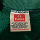 90’s Hanes Her Way Blank Green Boxy Crewneck Sweatshirt - XLarge - 25” x 24.5”