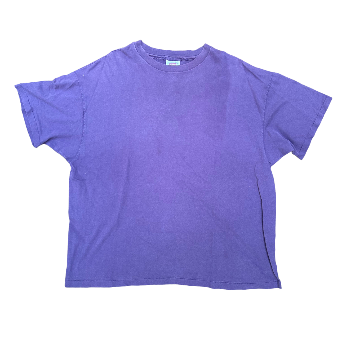 90’s Hanes Purple Blank Tshirt - Large - 23” x 27”