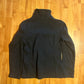 Columbia Black Fleece Zip Up Jacket - Small - 18” x 23.5”