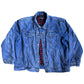 Marino Bay Flannel Fleece Lined Denim Jean Jacket - Boxy XLarge - 26” x 27”