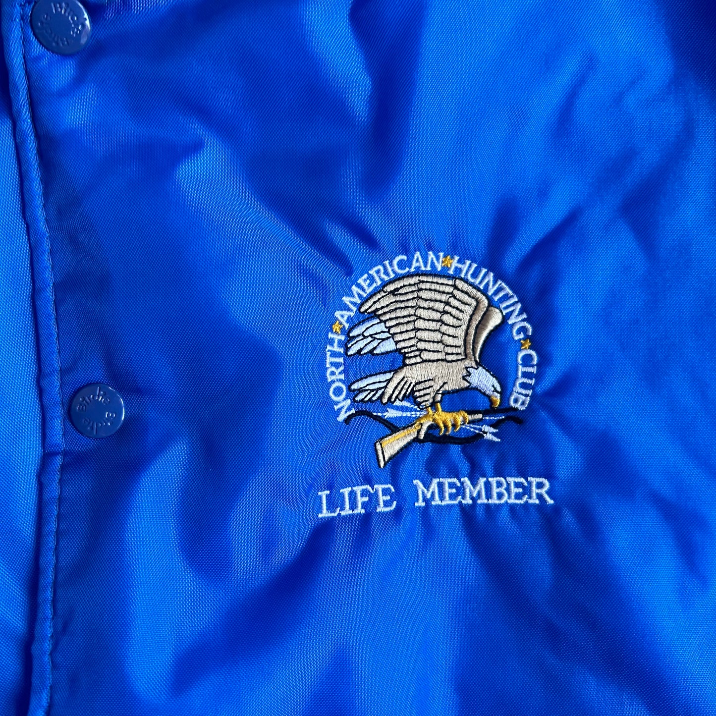 80’s Birdie Hunting Club Life Member Lined Bomber Jacket Coat - Boxy XLarge - 28” x 28”