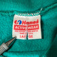 80’s Hanes Active Wear Blank Light Turquoise Boxy Crewneck Sweatshirt - Large - 22.5” x 23”