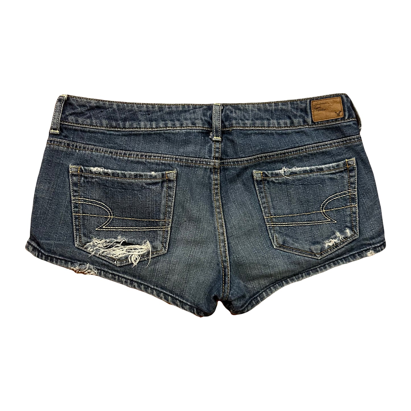 American Eagle Denim Jean Shorts Jorts - Women’s 12 - 35” x 2.5”