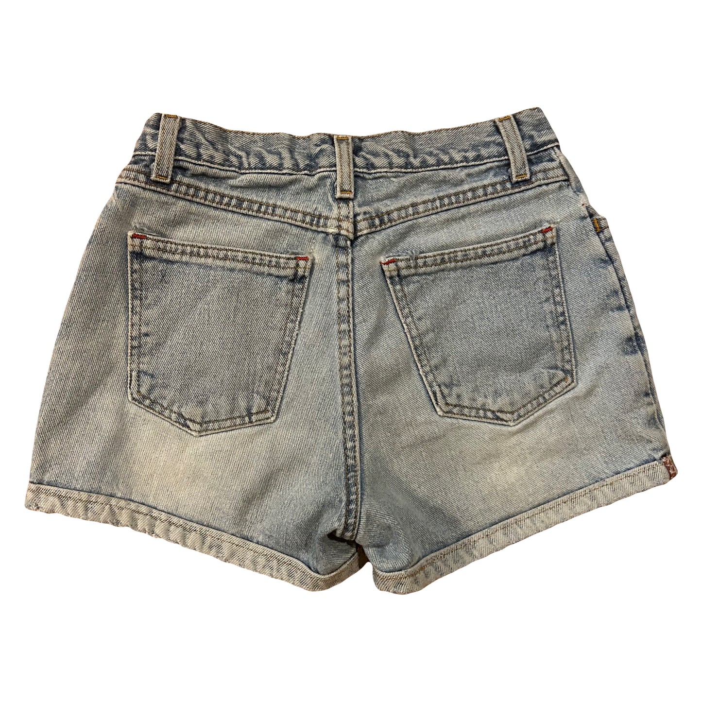 No Boundaries Denim Jean Shorts Jorts - Women’s 3 - 26” x 2”