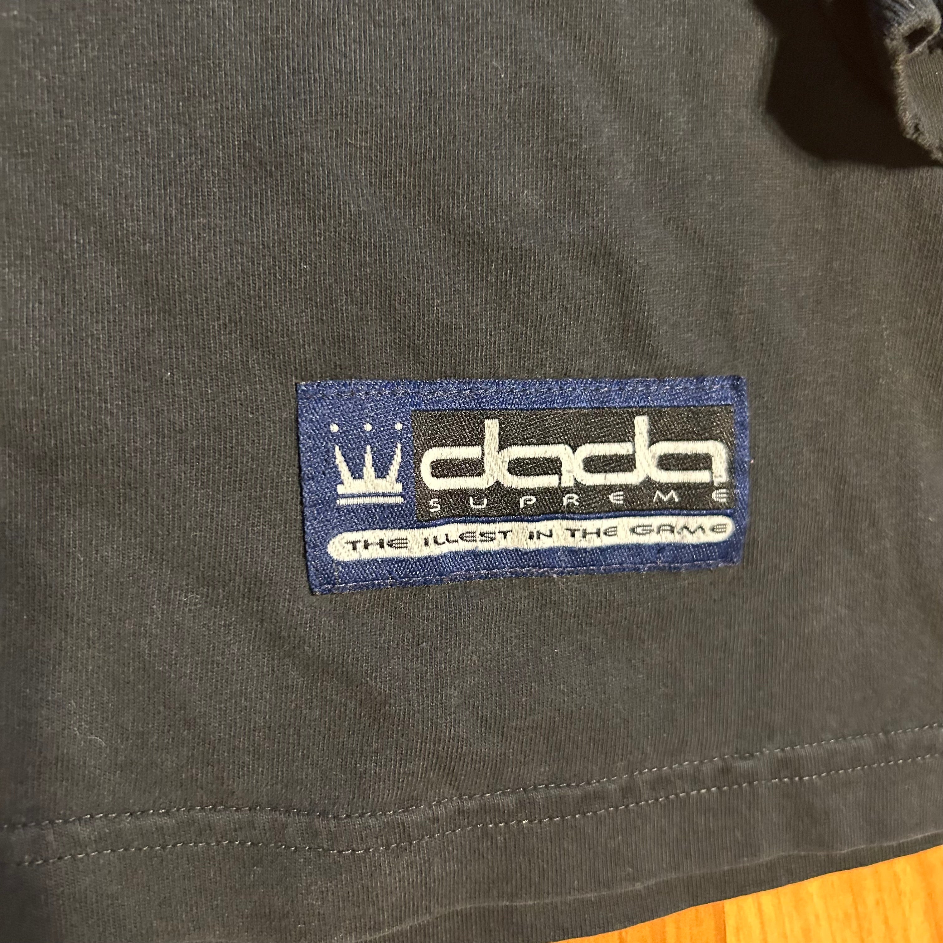 90's Damani Dada Supreme Team Longsleeve Shirt - XLarge - 25” x 29