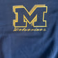 90's Simply for Sports Michigan University Wolverines Crewneck Sweatshirt - Large - 23.5" x 28"