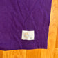 70/80’s Medallion 50/50 Blank Purple Jersey Longsleeve Shirt - Small - 18” x 27”