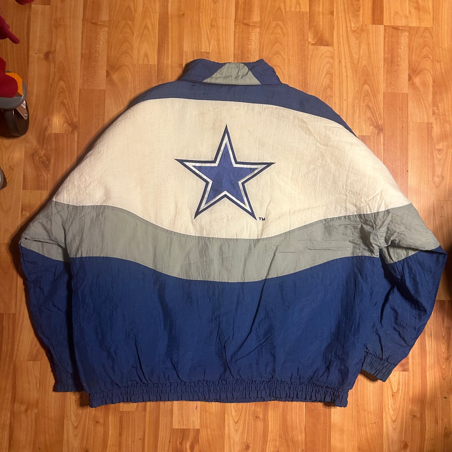 90’s Pro Line Apex Dallas Cowboys Puffer Jacket Coat - XLarge - 29” x 31”