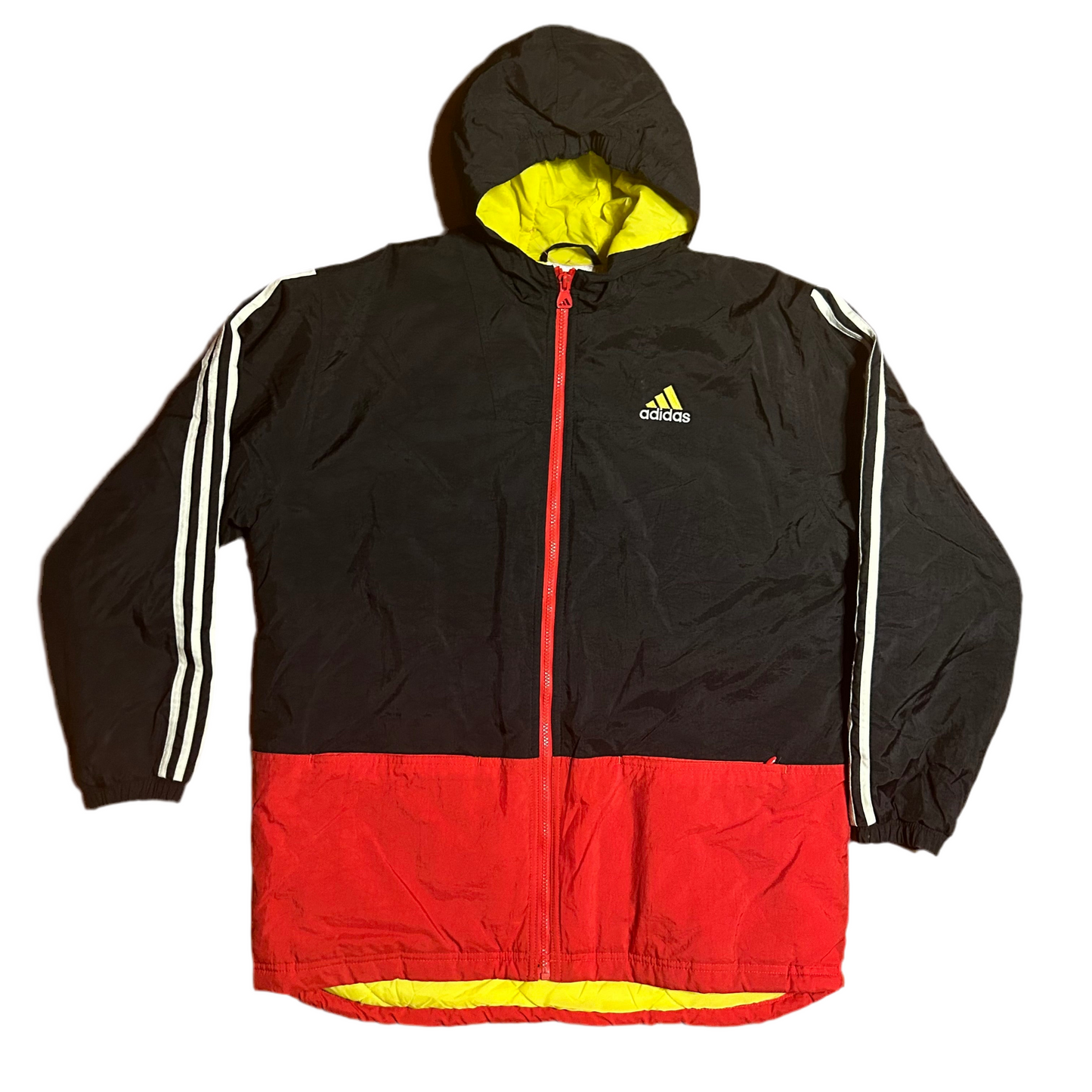 90's Adidas Puffer Jacket Winter Coat - XLarge - 24” x 29”