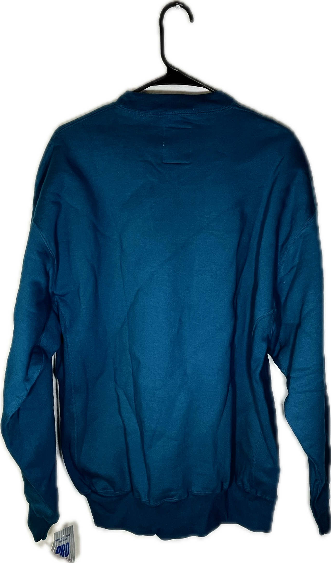 90’s NWT Russell Athletic Blank Pro Cotton Turquoise Crewneck Sweatshirt - XLarge - 23.5” x 31.5”