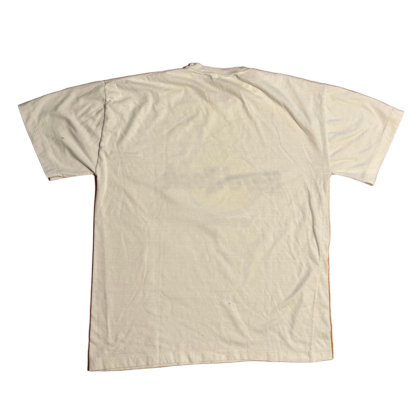 80/90’s Hard Rock Cafe Seoul White Tshirt - Large - 22” x 27.5”