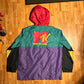 MTV Music Television Windbreaker Rain Jacket Zip Up Coat - XLarge - 27” x 31”