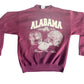 20/20 Sport Inc Alabama Football Crewneck Sweatshirt - Medium - 21" x 26.5"