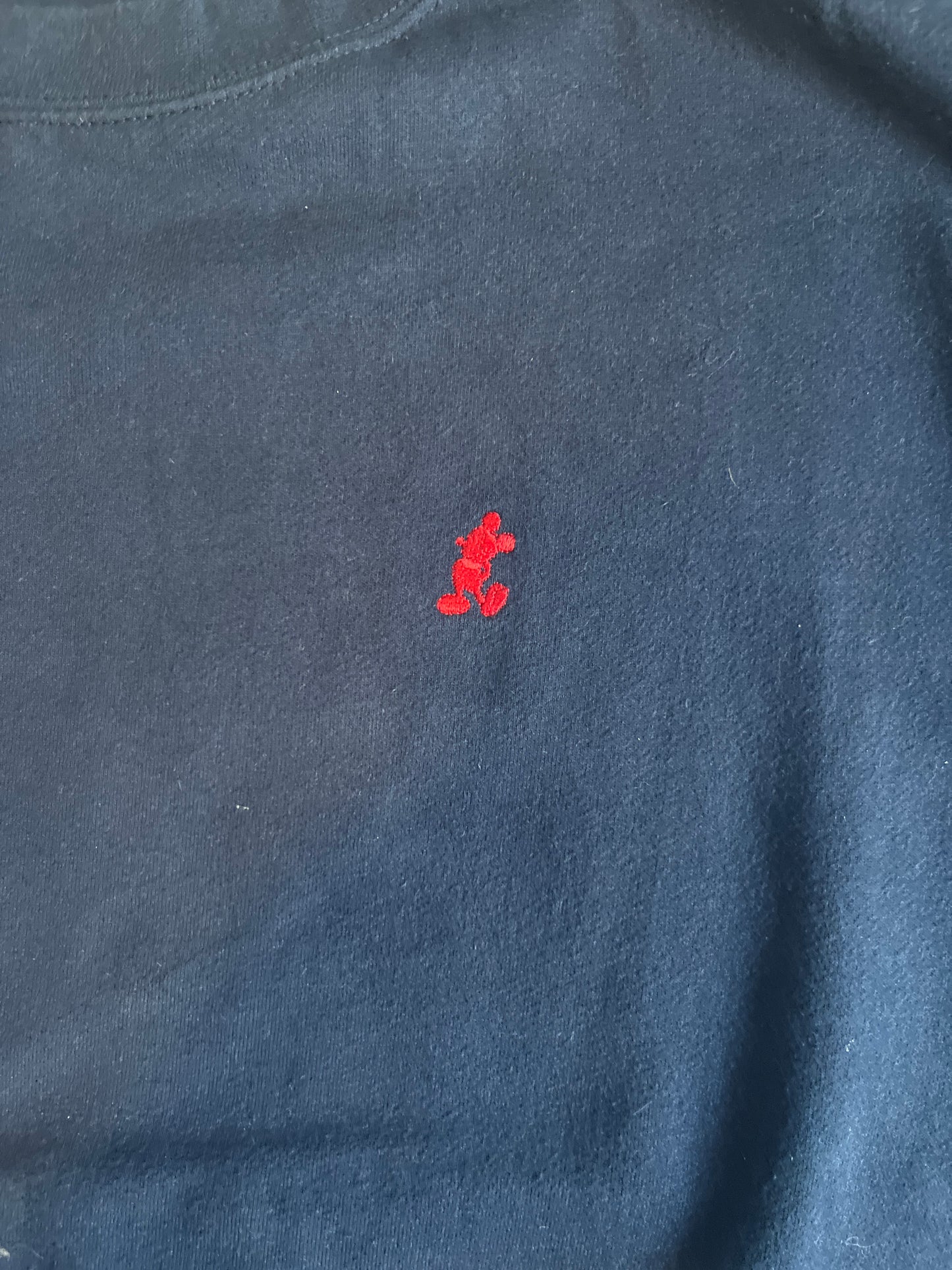 90's Walt Disney World Disney Mickey Polo Ralph Lauren Copy Crewneck Sweatshirt - Medium - 21.5" x 26.5"