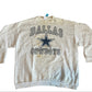 7Logo Dallas Cowboys NFL Crewneck Sweatshirt - XLarge - 26.5" x 29.5"