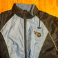 Tennessee Titans Reversible Windbreaker Fleece Lined Jacket Winter Coat - Large - 23” x 29”