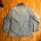 80/90's Sears Work Leisure Denim Blanket Lined Chore Coat Jacket - XLarge - 25” x 32”