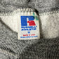 80’s Russell Athletic Blank Grey Crewneck Sweatshirt - Medium - 20” x 24”