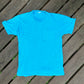 80/90’s Blank Turquoise Pocket Tshirt - Small - 19” x 27”