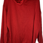 AAAA 80’s Blank Red Zip Up Hoodie Sweatshirt - XLarge - 25” x 27.5”