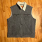 Levi's Sherpa Vest Fleece Lined Denim Button Up Jean Jacket - XLarge - 24” x 28”