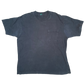 90’s Black Blank Pocket Tshirt - Large - 23” x 28”