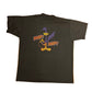 90’s BEST FOTL Road Runner Beep Beep Black Faded Tshirt - Large - 23” x 28.5”