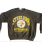 90's CSA Pittsburgh Steelers NFL Crewneck Sweatshirt - XLarge - 26" x 25.5"