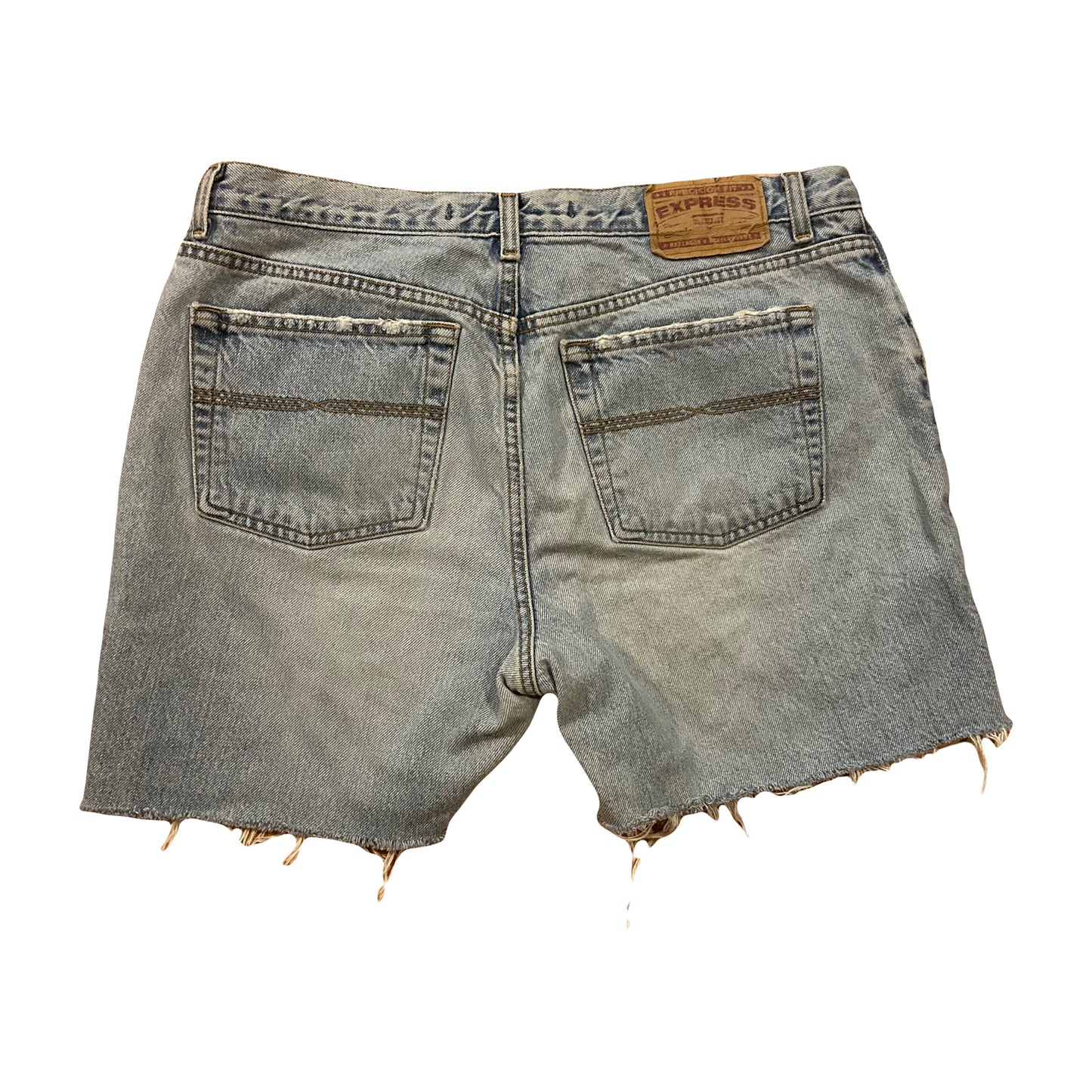 Express Denim Jean Shorts Jorts - Women’s 13/14 - 35” x 5”