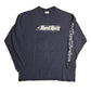 90’s Hard Rock Cafe New York Navy Blue Longsleeve Shirt - Large - 23” x 28”
