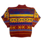 80/90’s Gitano Ma Acrlic Patterned Sweater - Large - 23” x 29”