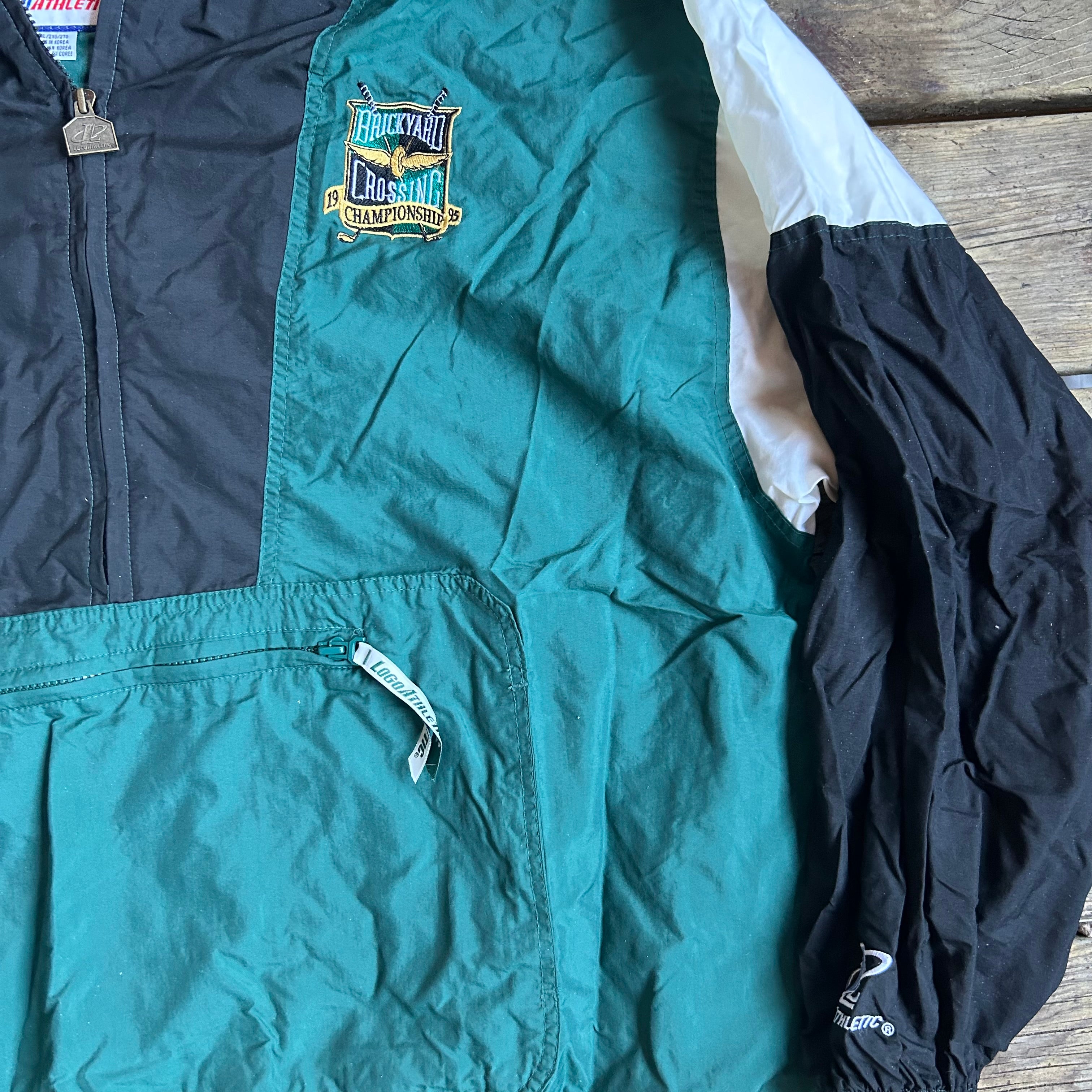 Vintage 90's Champion Sherpa Parka Hoodie Jacket Medium