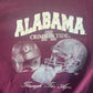 20/20 Sport Inc Alabama Football Crewneck Sweatshirt - Medium - 21" x 26.5"