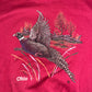 90's Tultex Ohio Bird Creweneck Sweatshirt - Large - 22" x 26.5"