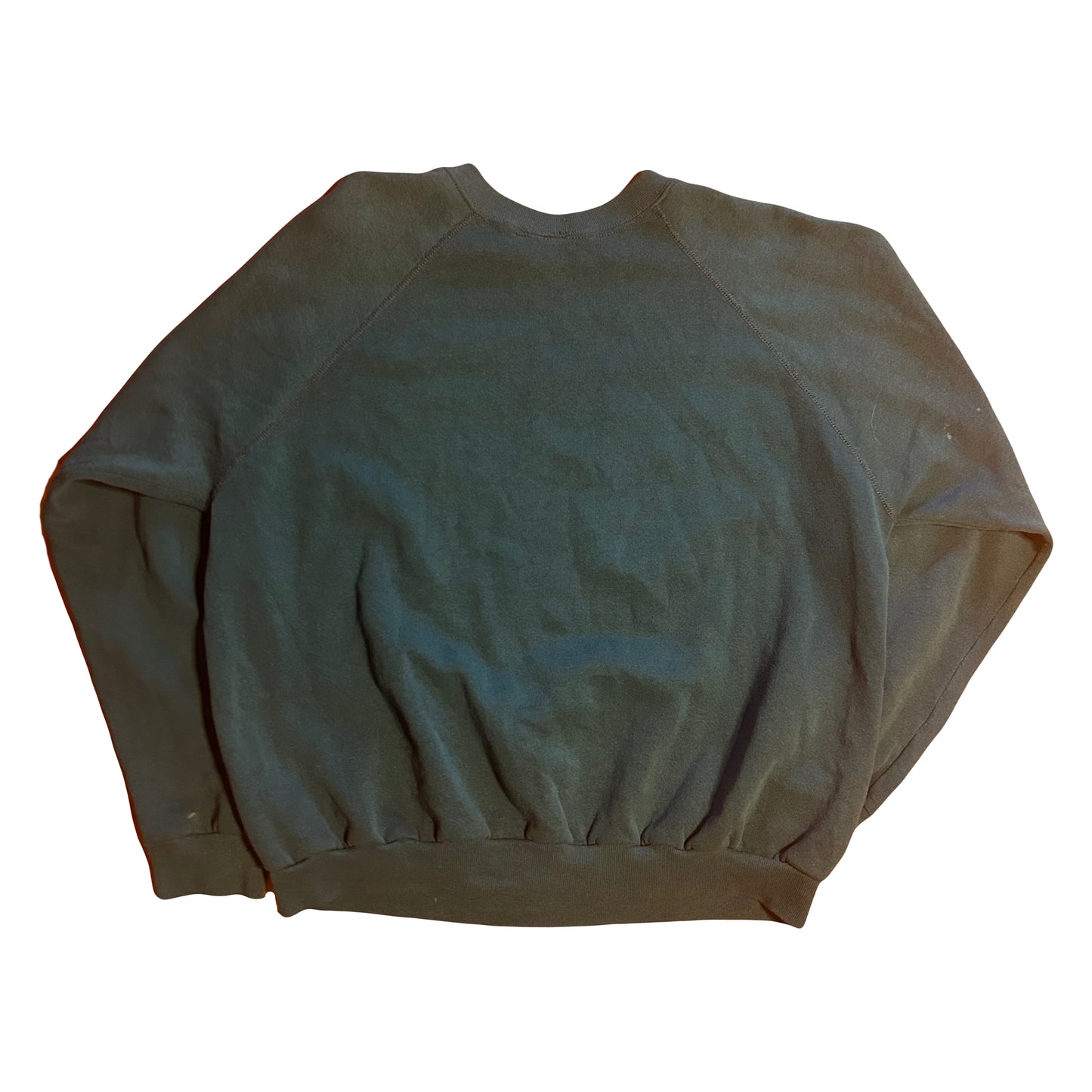 90’s Tultex Clash of Vintage Teal Crewneck Sweatshirt - Large - 23” x 24”