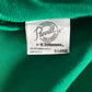 90's Hanes Parrill Blank Green Crewneck Sweatshirt - Large - 22" x 27.5"