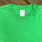 90’s Jerzees Green Blank Tshirt - Medium - 21” x 28”