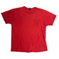 Polo Ralph Lauren Red Pocket Logo Embroidered Tshirt - Large - 22.5” x 29.5”