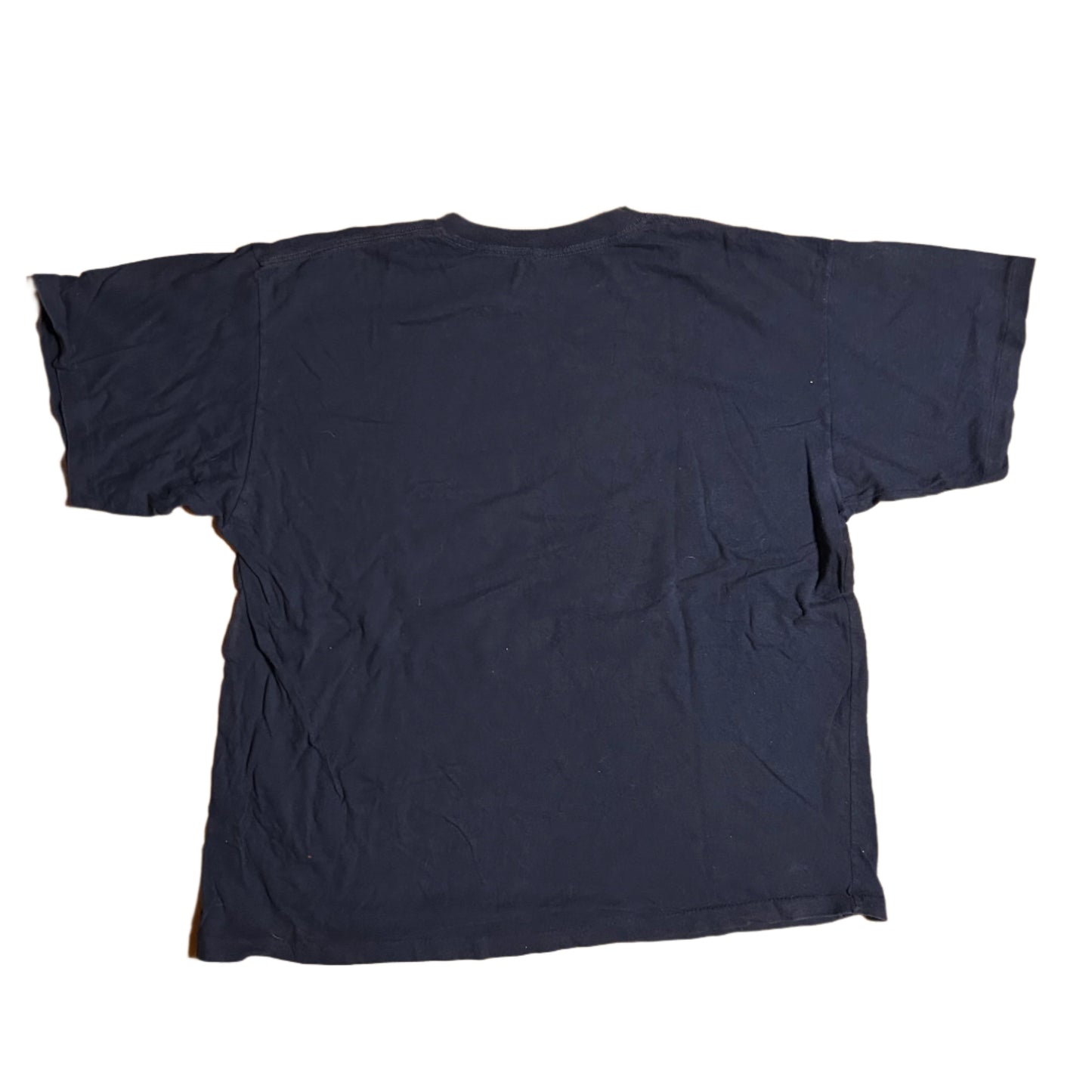 90’s Catawba’s Best Cotton Boxy Navy Blank Tshirt - XLarge - 25” x 29”