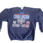 00's Santee 2000 Subway Series Mets Yankees MLB Crewneck Sweatshirt - Large - 23" x 25"