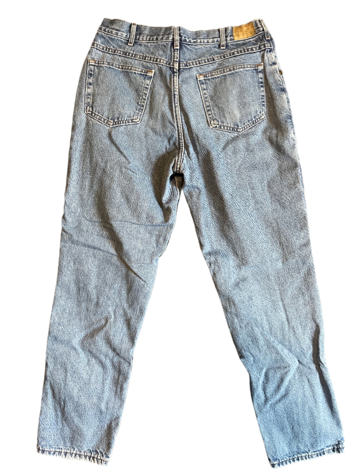 LL Bean Blanket Lined Blue Jeans Denim Pants - 32" x 28"