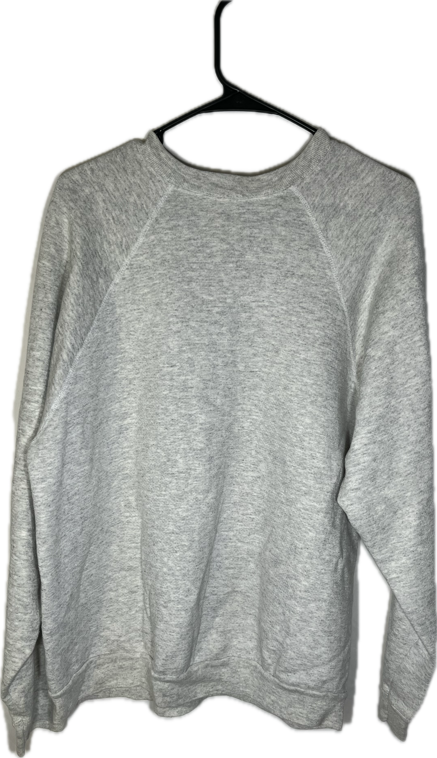 90’s Tultex Blank Grey Crewneck Sweatshirt - Medium - 21.5” x 25.5”