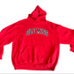 Russell Athletics Ole Miss Red College Hooded Sweatshirt - XLarge - 25" x 26.5"