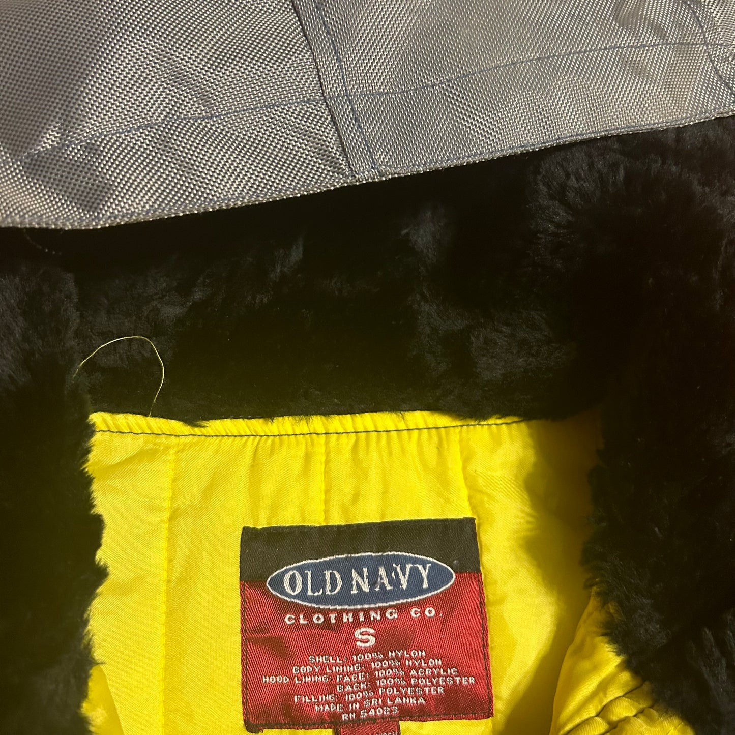 Old Navy Lined Winter Jacket Puffer Coat - Large - 23” x 26”